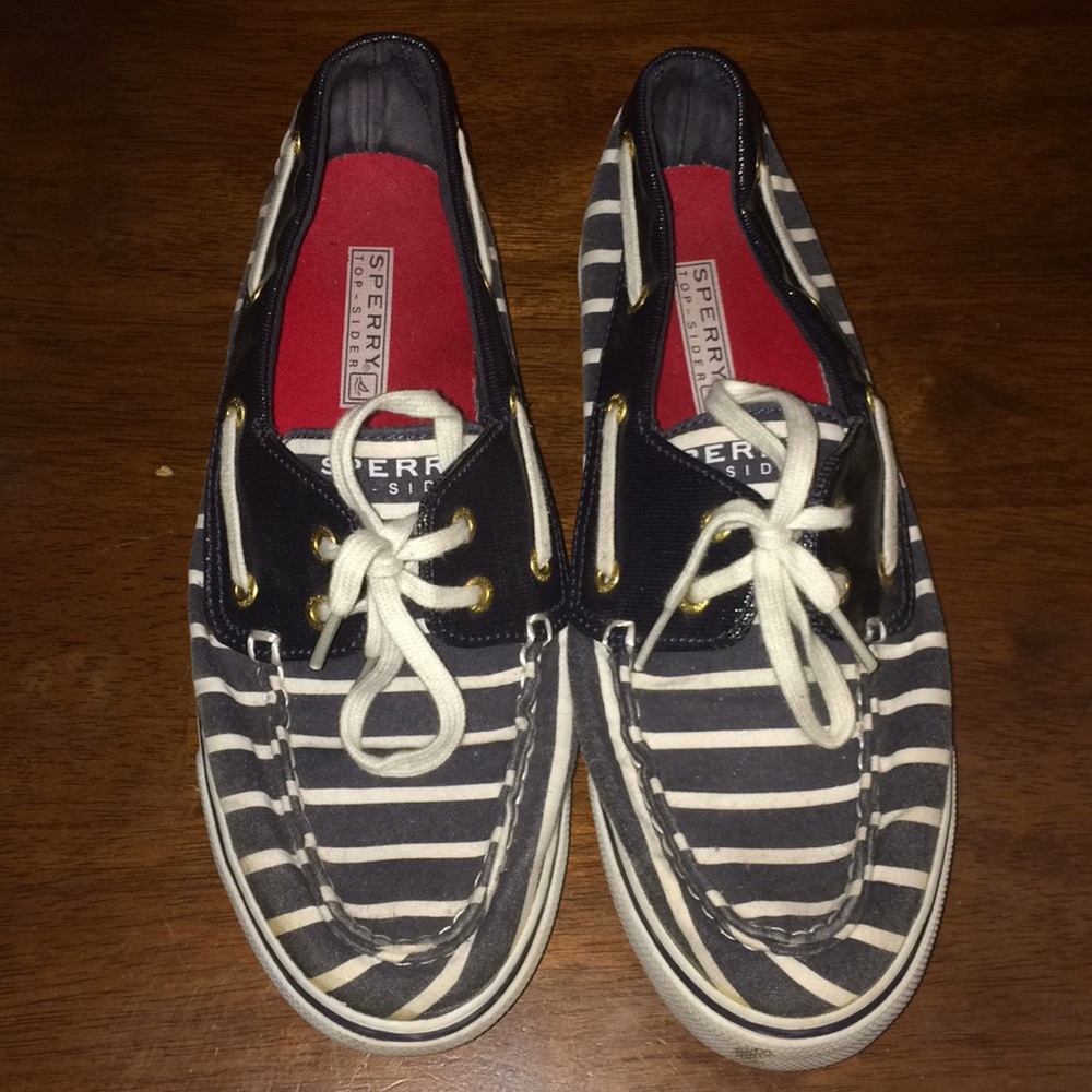 Striped Sperrys